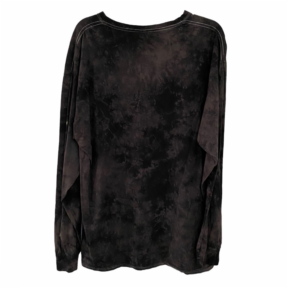 MTV Tie Dye T-shirt Long Sleeve Logo Med NWOT Lg - Picture 5 of 7